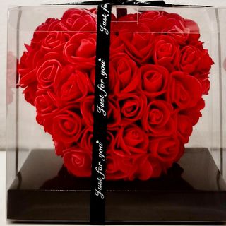 cuore di rose di lattice