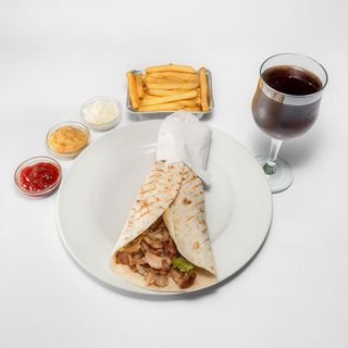 Menu piadina kebab