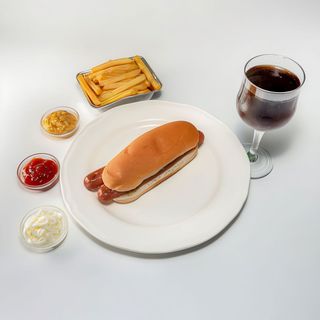 Menu hot dog