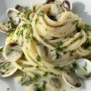 Spaghettone alle vongole adriatico