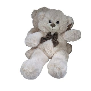 01- Peluche orso bianco