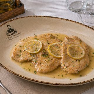 Scaloppina di pollo al limone