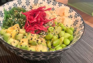 Poke tofu