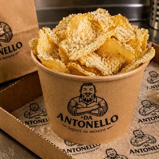 Chips cacio e pepe