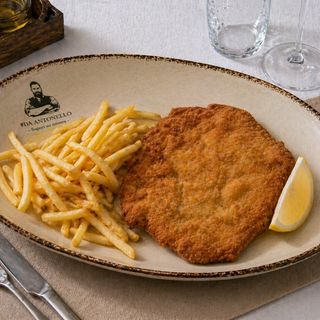 Cotoletta e patatine