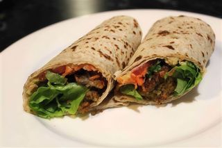 Piadina falafel 