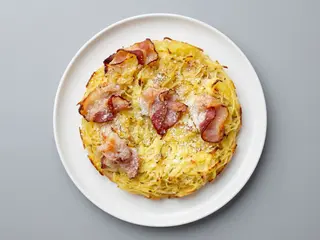 Trancio pizza patate e speck
