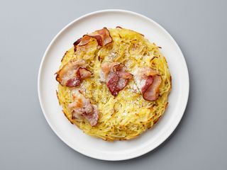 Trancio pizza patate e speck
