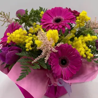 Bouquet Misto con mimosa