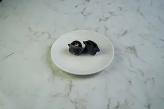 Ravioli di Calamaro al nero di seppia - 4 pezzi