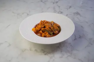 Pollo agrodolce