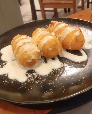 Crocchettone con prosciutto