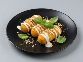 Crocche' con fonduta - 3 pezzi