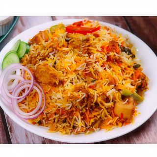 Chicken tikka biryani