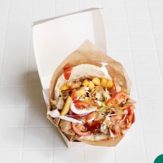 Kebab il vegetariano panino