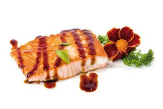 193. Salmone alla griglia