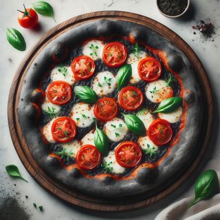 Pizza Margherita Nera