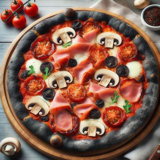 Pizza Regina Nera