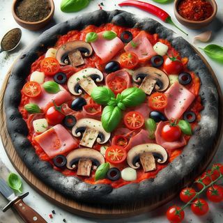 Pizza Abruzzese Nera