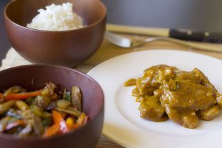 Maiale al curry