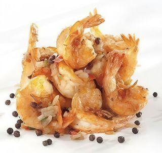 Gamberetti con sale e pepe