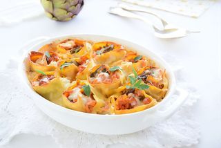 Nido di rondine con gamberoni piccanti