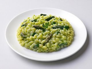 Risotto con asparagi