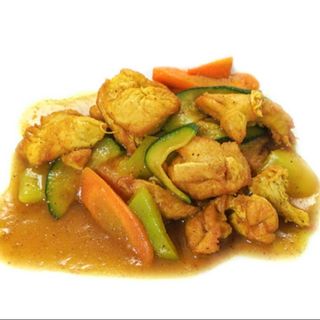 70. Pollo al curry