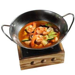 80.Scodella di fuoco dí gamberi 