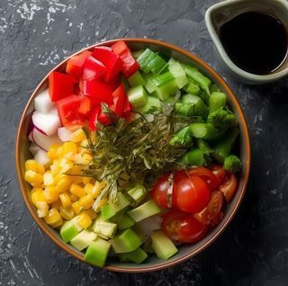 H3. Pokè vegetariano