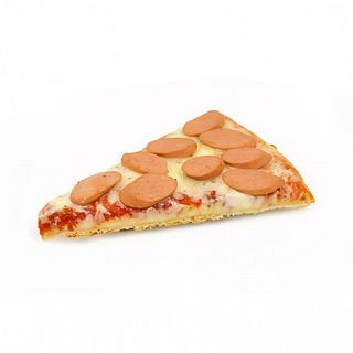 Trancio doppiapizza con wurstel