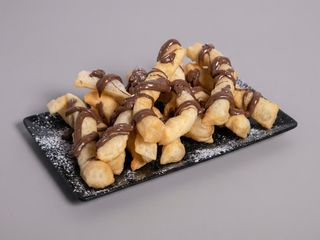 Straccetti fritti alla Nutella