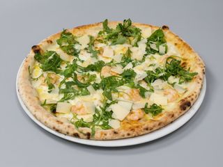 Pizza gamberetti