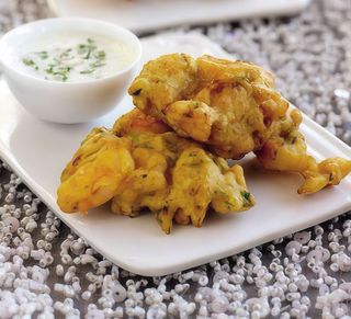 Prawn pakora