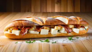 Panuozzo bacon