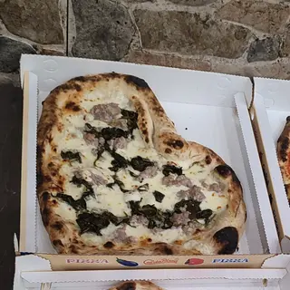 Cime e salsiccia