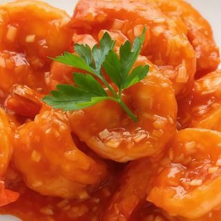 200 Gamberi in salsa chili