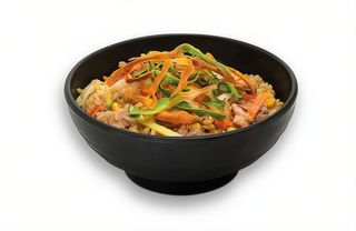 038 Yakimeshidon maiale e verdure