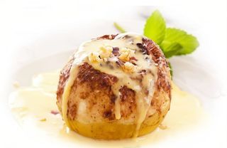 Gelato fritto nocciola