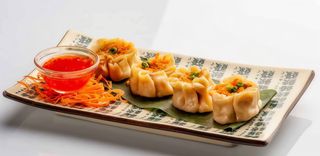 Ravioli di pangasio e carote a vapore - 4 pezzi