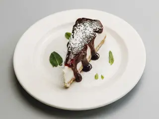 Cheesecake ricotta e visciole
