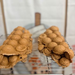 waffle all’uova di oreo