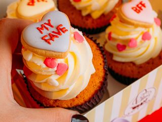 Special lover cupcake