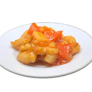 Pollo salsa agrodolce