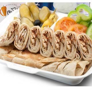 Piatto speciale shawarma arabi