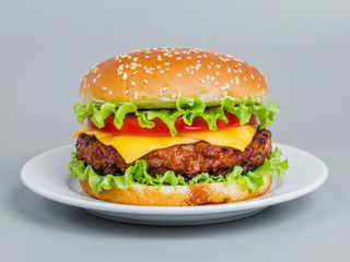 Hamburger di pollo maxi