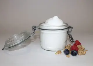 Classic American granola yogurt