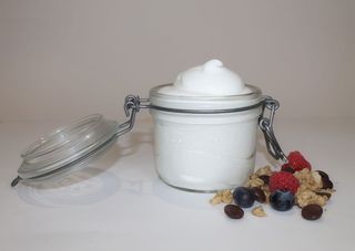 Tasty granola yogurt