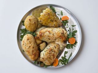 Involtini di pollo - 2 pezzi CON PATATE 