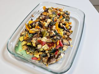 Mirepoix di verdure una porzione circa 150/200 g 